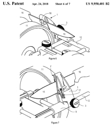 9950401 Jig means for a grinding machine and a
                    grinding machine comprising the jig means, Hkan
                    Persson, Tormek AB, 2015-06-18, - K-2 kitchen knife
                    angle guide