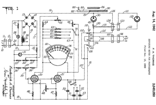 Thomas
                      Strobemeter Model 1B patent 3049050 Fig 1
