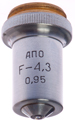 ANO microscope
                  objective F-4,3 (37x) 0.95 PFD=33mm