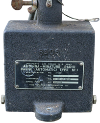 Antenna-Minature Radio Range
                              (Automatic) Type M-1