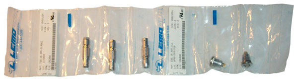 Bowman
                Lemo male & female connectors