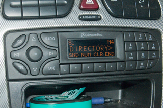 C230 Radio
                  in Telephone Mode