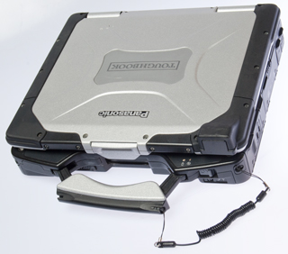 Panasonic CF-30
                    Toughbook Laptop Computer Right Front Closed