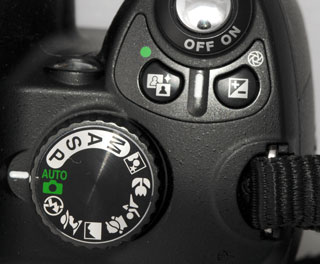 Nikon D60 Mode Selection Dial