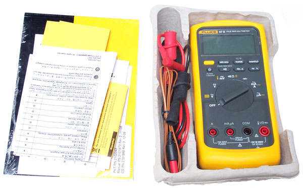 Fluke 88
                Digital Multimeter (DMM) Included