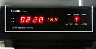 Heathkit GC-1000
        Most Accurate Clock just after power up