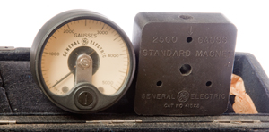 GE Gauss
                      Meter & Reference Magnet