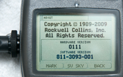 Polaris GPS
                  Software Versions