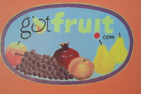 Entrance Door
                  to Got Fruit.com Ukiah, California
