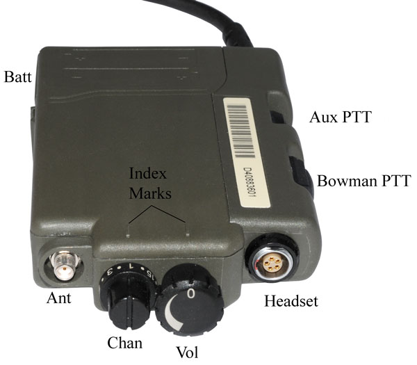 Bowman - H4855 - PRC-343 - Personal Role Radio