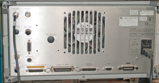 HP 4395A Network,
                  Spectrum, Impedance Analyzer