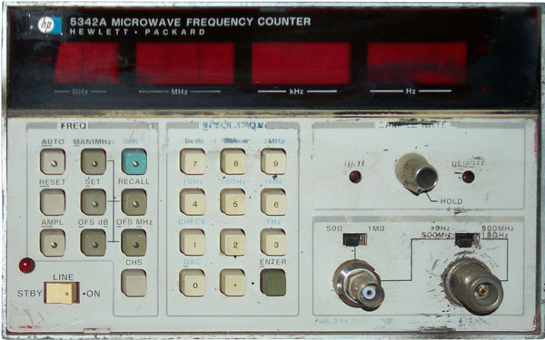 HP 5342A Microwave Frequency Counter