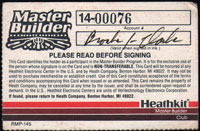 Heathkig
                Master Builder Card