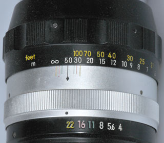 Nikon
                      200mm f/4 Lest set to Hyperfocal Distance @ f/16