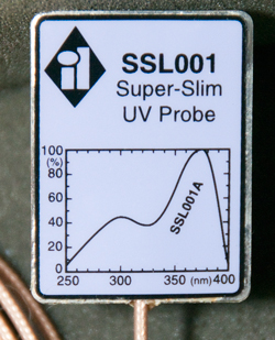 International Light Technologies Model
                      IL1400A Radiometer/Photometer with SSL001 Slim UV
                      Probe & CC500 cCarry Case