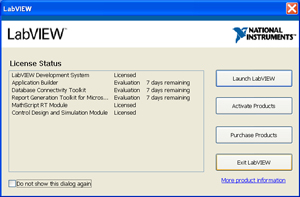 LabVIEW Home Edition Installation