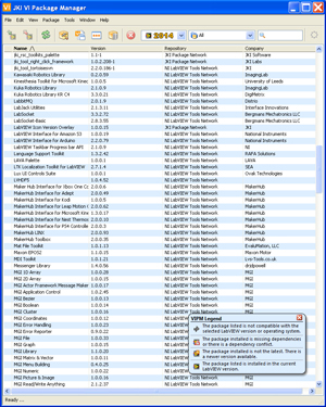 Running VI Package Manager (VIPM)