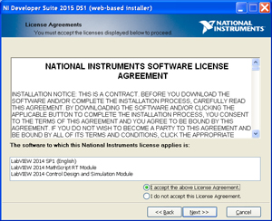 LabVIEW Home Edition Installation