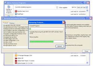 Uninstall All
                      National Instruments Software