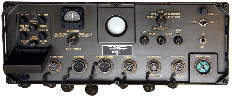 MD-522A RTTY
          Modem Photo by Thor Rasmussen (N6FNP)