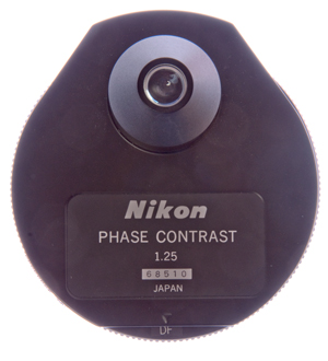 Nikon Phase
                  Contrast 1.25 Condenser