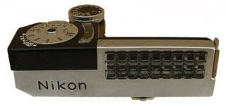 Nikon F first light meter