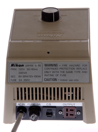 Nikon
                    Microscope Power Supply TU