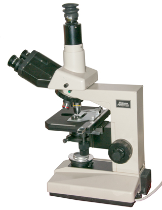 Nikon
                    Ultra Wide Microscope head on Labophot