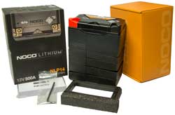 Noco NLP14
                    LiFePO4 Battery replaces Lead Acid