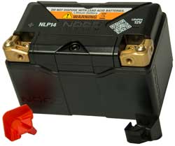 Noco NLP14
                    LiFePO4 Battery replaces Lead Acid