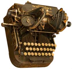 Oliver Typewriter Co No. 3 Bat Wing