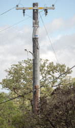 PG&E new fat pole & Smart
                              Meter Repeater