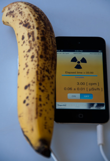 Pocket Geiger
                  Counter iPod Touch Banana
