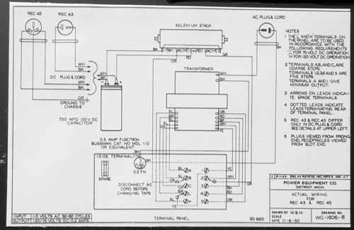 Teletype Loop Supply schematic