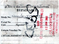 RT-1319 Paper Sticker Label