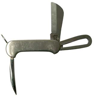Rigging
                      Marlinspike Pocket Knife Heyco Registered Design:
                      938732, patent: 1278065