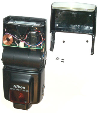 Nikon SB-25 Strobe Flash Dissembley