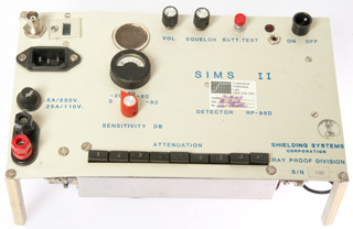 Shielding
                  Integrity Monitoring System II RP98G & RP98D