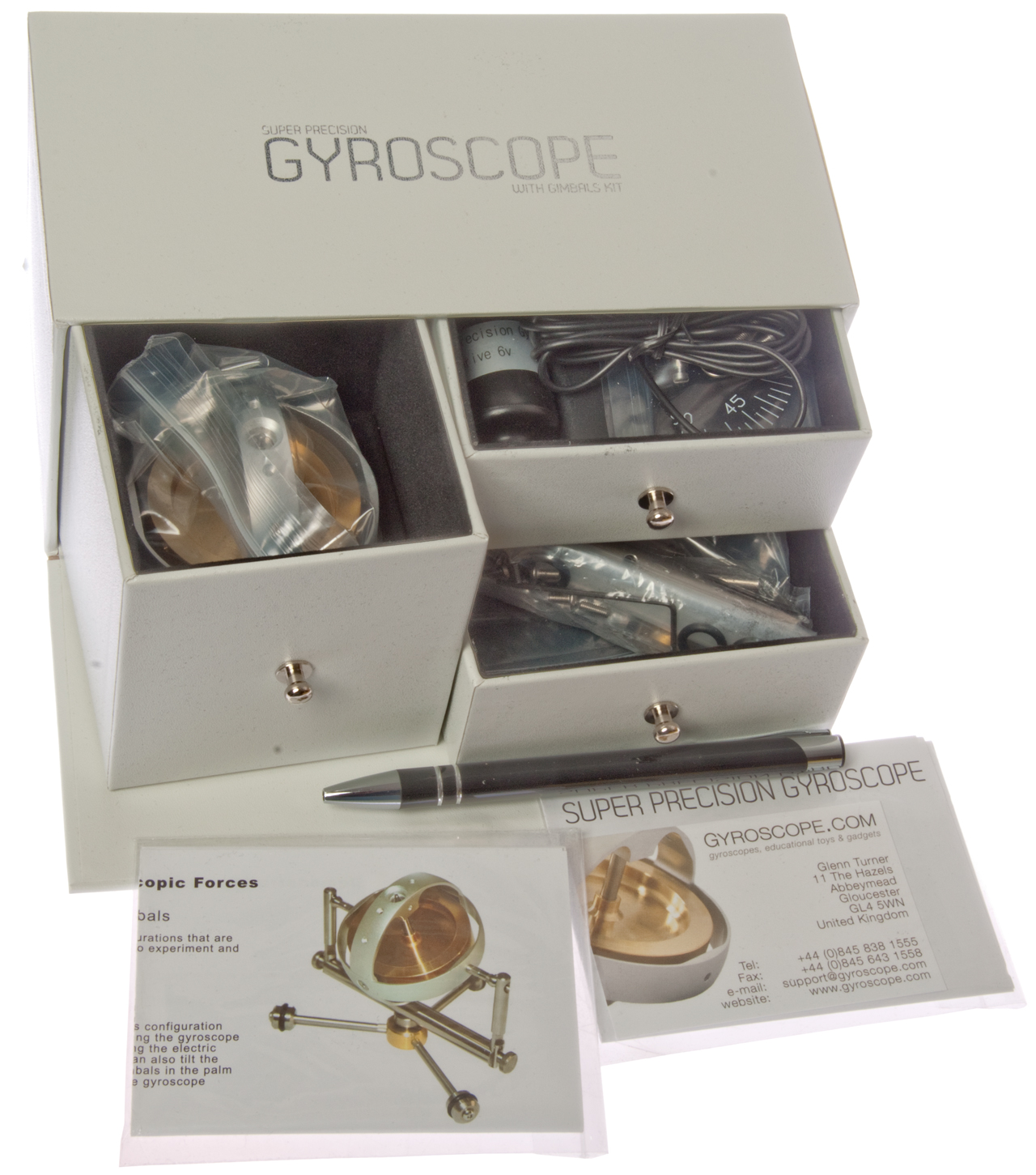 Super Precision Gyroscope (without gimbals) - From Gyroscope.com