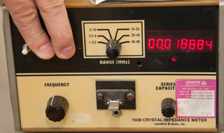 Saunders 150B Crystal Impedance Meter