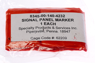 Signal Panel
        Marker NSN:8345-00-140-4232