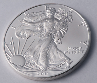 U.S. Silver
                  ( 1 oz) Dollar Front