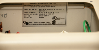 SOLA
                      23-23-150-8 Constant Voltage Transformer - CVS