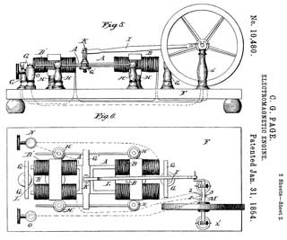10480
                  Electro-magnetic Engine, Charles Page (Wiki, Hall of
                  Fame), Jan 31, 1854