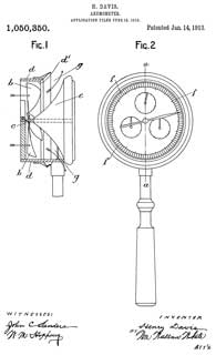 1050350
                    Anemometer, Henry Davis, 1913-01-14