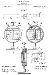 1081365 Thermopile,
                  William W Coblentz (licensed to Eppley), Oct 28, 1913