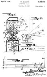 1753144A
                        Unattended beacon, Preston R Bassett, Sperry
                        Gyroscope, App: 1923-06-20, Pub:1930-04-01