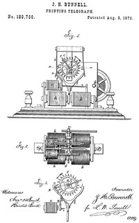 180700 Printing
                      Telegraph, J. H. Bunnell, Aug 8, 1876 -
