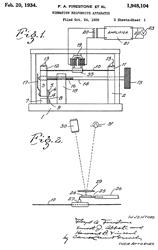 1948104
                      Vibration responsive apparatus, Floyd A Firestone
                      (Wiki), Ernest J Abbott, Harvard B Vincent,
                      1934-02-20