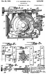 2018735 Gyrovertical, Frederick C Narvesen,
                  Mortimer F Bates, Sperry Gyroscope, 1935-10-29 -
                  Caging